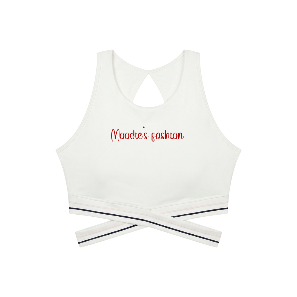 SMCriss-Cross Band Sports Bra