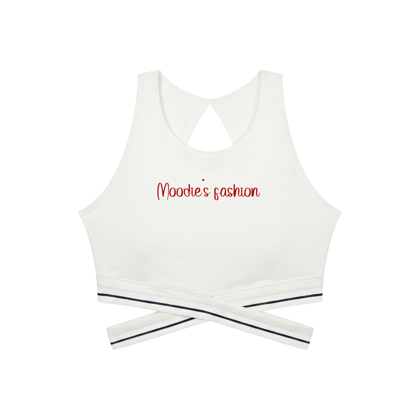 SMCriss-Cross Band Sports Bra