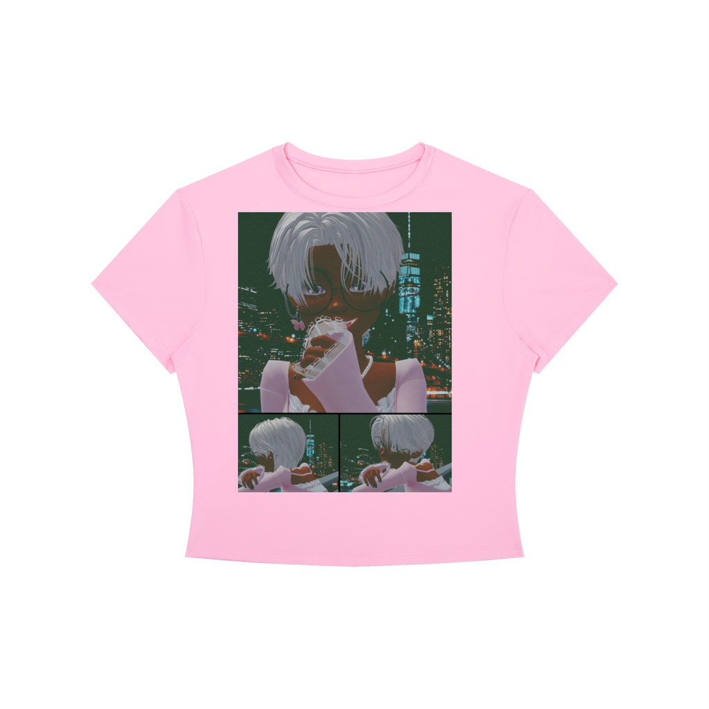 SMCrewneck Crop T-Shirt